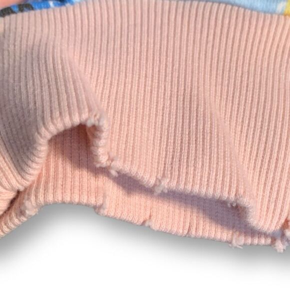 Authentics Bandana Patchwork Pullover Hoodie Sweatshirt Large Multicolor Paisley - Picture 8 of 13